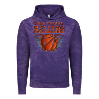 Cloud Purple busy raising ballers basketball Vintage Hoodie - texasbilliewilder