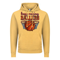 Vintage Mustard busy raising ballers basketball Vintage Hoodie - texasbilliewilder