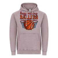 Vintage Zinc busy raising ballers basketball Vintage Hoodie - texasbilliewilder