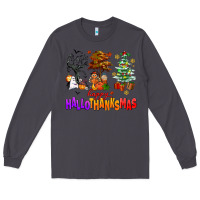 Smoke happy hallothanksmas trees Long Sleeve Tee - AdoDesignShop