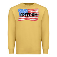 Antique Gold freedom usa Premium Sweatshirt - MaliasSmallBusiness