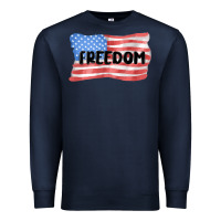 Navy freedom usa Premium Sweatshirt - MaliasSmallBusiness