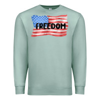 Seafoam freedom usa Premium Sweatshirt - MaliasSmallBusiness