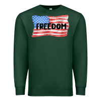 Sports Green freedom usa Premium Sweatshirt - MaliasSmallBusiness