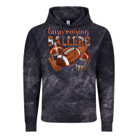 Cloud Black busy raising ballers football Vintage Hoodie - texasbilliewilder