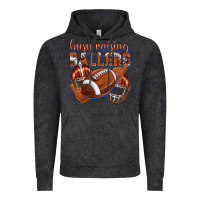 Vintage Black busy raising ballers football Vintage Hoodie - texasbilliewilder