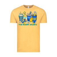 Vintage Mustard down syndrome coffee cups Vintage Tee - Zillion Design Studio