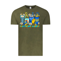 Vintage Olive down syndrome coffee cups Vintage Tee - Zillion Design Studio