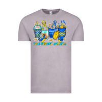 Vintage Zinc down syndrome coffee cups Vintage Tee - Zillion Design Studio