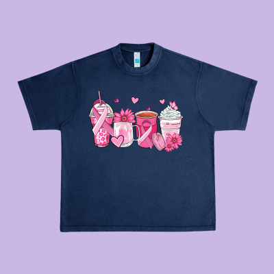 Breast Cancer Coffee Cups Urban Heavy Tee Designed By Zillion Design Studio