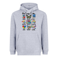 Heather Grey god says  am autism Heavyweight Hoodie - MaliasSmallBusiness