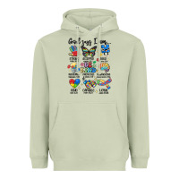 Matcha god says  am autism Heavyweight Hoodie - MaliasSmallBusiness
