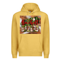 Antique Gold Baseball Dad Tumbler Premium Hoodie - BundleAndBundleShop