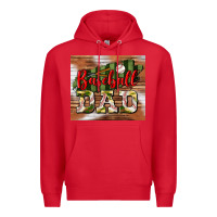 Red Baseball Dad Tumbler Premium Hoodie - BundleAndBundleShop