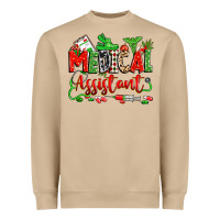 Christmas Medical Assistant Heavyweight Sweatshirt | Teevron