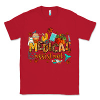 Red medical assistant Classic Tee - AdoDesignShop