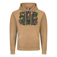 Vintage Camel Mardi Gras Fleur De Lis Vintage Hoodie - RanaPortraitStore