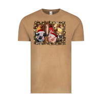 Christmas Farm Animals Vintage Tee | Teevron