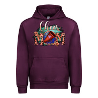 Mauve Wine Cheer Mom Urban Hoodie - Bettercallsaul