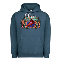 Pigment Midnight Navy Cheer Mom Urban Hoodie - Bettercallsaul