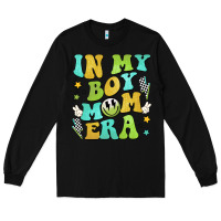 Black in my boy mom era Long Sleeve Tee - JahusDesignShop