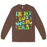 Chestnut in my boy mom era Long Sleeve Tee - JahusDesignShop