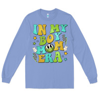 Colony Blue in my boy mom era Long Sleeve Tee - JahusDesignShop