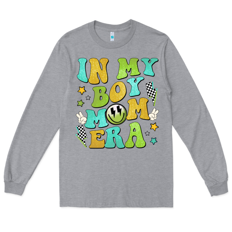 In My Boy Mom Era Long Sleeve Tee by JahusDesignShop | Teevron