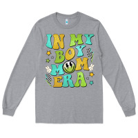Heather Grey in my boy mom era Long Sleeve Tee - JahusDesignShop