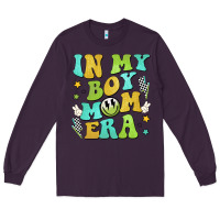 Plum in my boy mom era Long Sleeve Tee - JahusDesignShop