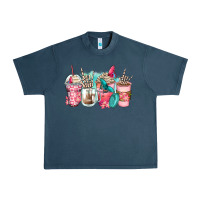 Midnight Navy rock hand coffee cups Urban Heavy Tee - Zillion Design Studio
