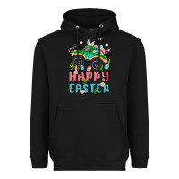 Black easter monster truck Heavyweight Hoodie - MaliasSmallBusiness