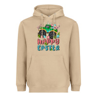 Mushroom easter monster truck Heavyweight Hoodie - MaliasSmallBusiness
