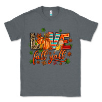 Charcoal Heather love fall  yall Classic Tee - AdoDesignShop