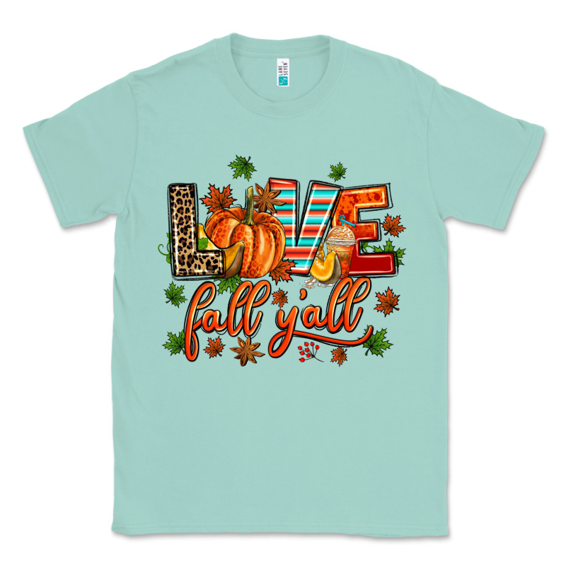 Love Fall  Yall Classic Tee by AdoDesignShop | Teevron