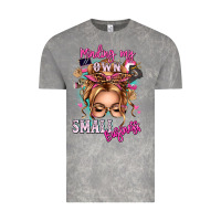 Cloud Rock minding my own small business blonde messy bun Vintage Tee - texasbilliewilder