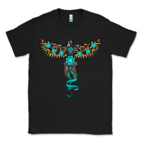 Black turquoise thunderbird Classic Tee - RanaPortraitStore