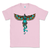 Bubblegum Pink turquoise thunderbird Classic Tee - RanaPortraitStore