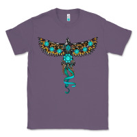 Lavender turquoise thunderbird Classic Tee - RanaPortraitStore