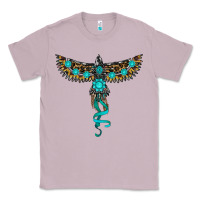 Lilac turquoise thunderbird Classic Tee - RanaPortraitStore