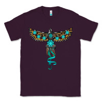 Plum turquoise thunderbird Classic Tee - RanaPortraitStore