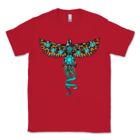 Red turquoise thunderbird Classic Tee - RanaPortraitStore