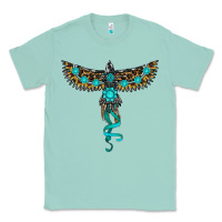 Seafoam turquoise thunderbird Classic Tee - RanaPortraitStore