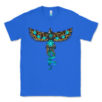 True Royal turquoise thunderbird Classic Tee - RanaPortraitStore