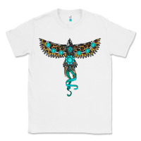 White turquoise thunderbird Classic Tee - RanaPortraitStore