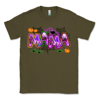 Army Green halloween mama Classic Tee - AdoDesignShop