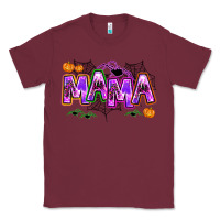 Burgundy halloween mama Classic Tee - AdoDesignShop