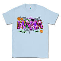 Dusty Blue halloween mama Classic Tee - AdoDesignShop