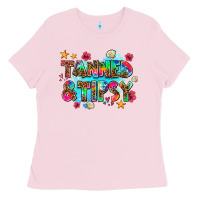 Bubblegum Pink tanned and tipsy Ladies Tee - AdoDesignShop