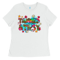 White tanned and tipsy Ladies Tee - AdoDesignShop